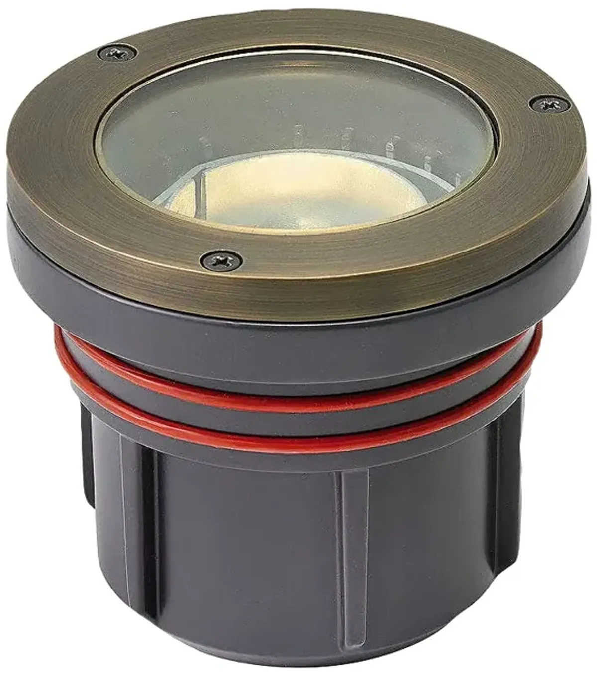 Hinkley Hardy Island Matte Bronze Flat-Top LED Well Light