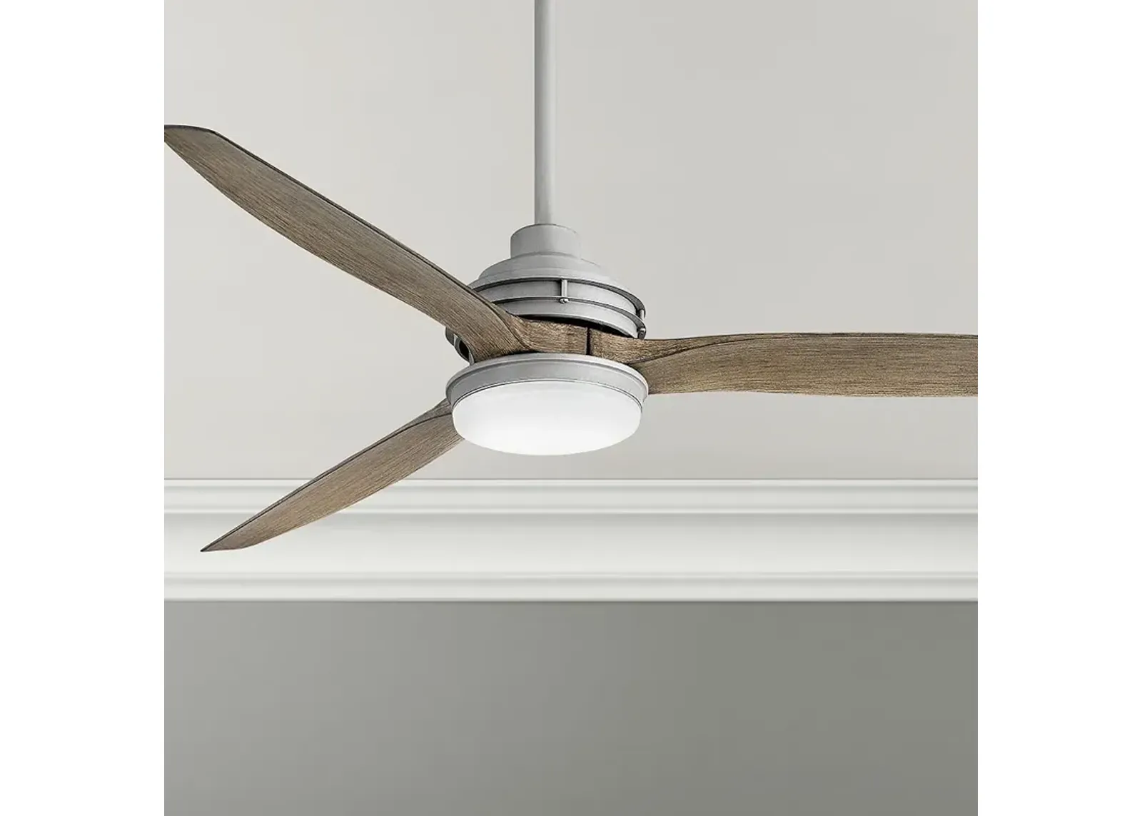 60" Hinkley Artiste Graphite LED Wet-Rated Smart Ceiling Fan