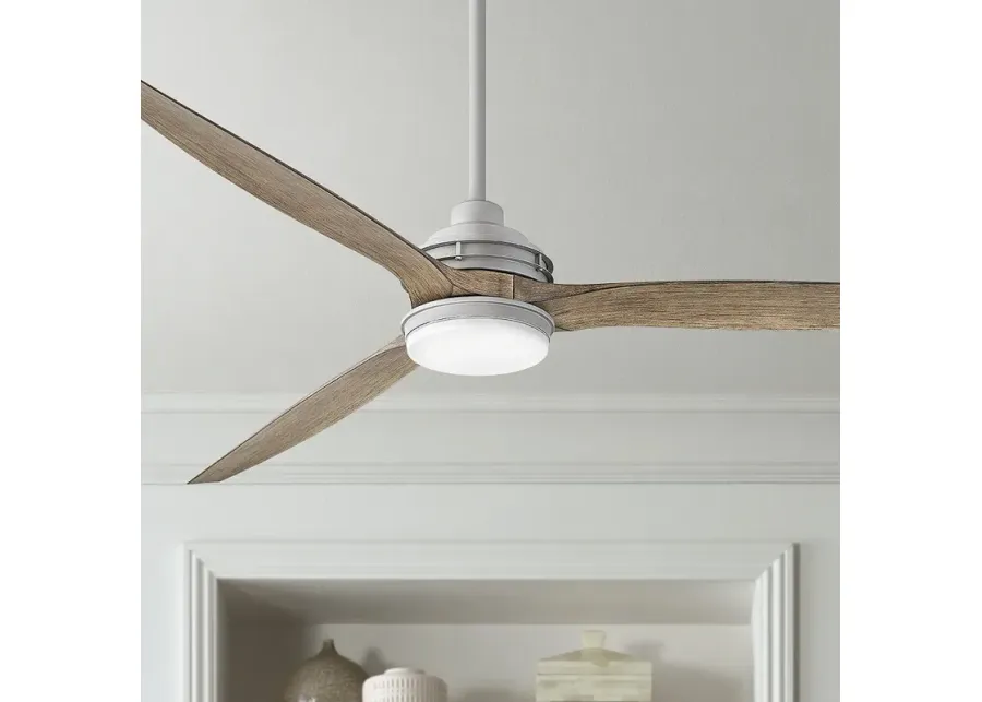 72" Hinkley Artiste Graphite LED Wet-Rated Smart Ceiling Fan