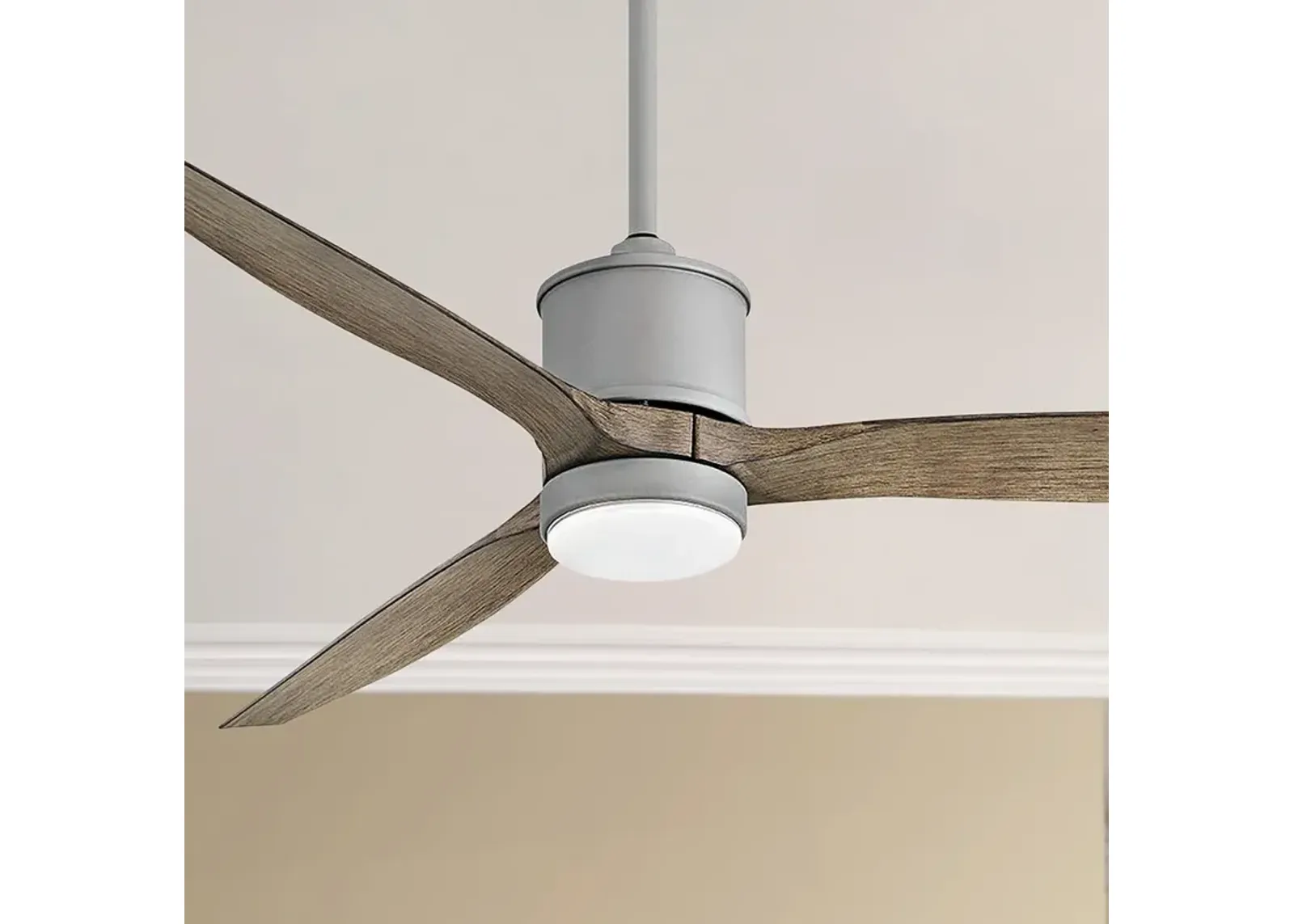 60" Hinkley Hover Graphite Wet-Rated LED Smart Ceiling Fan