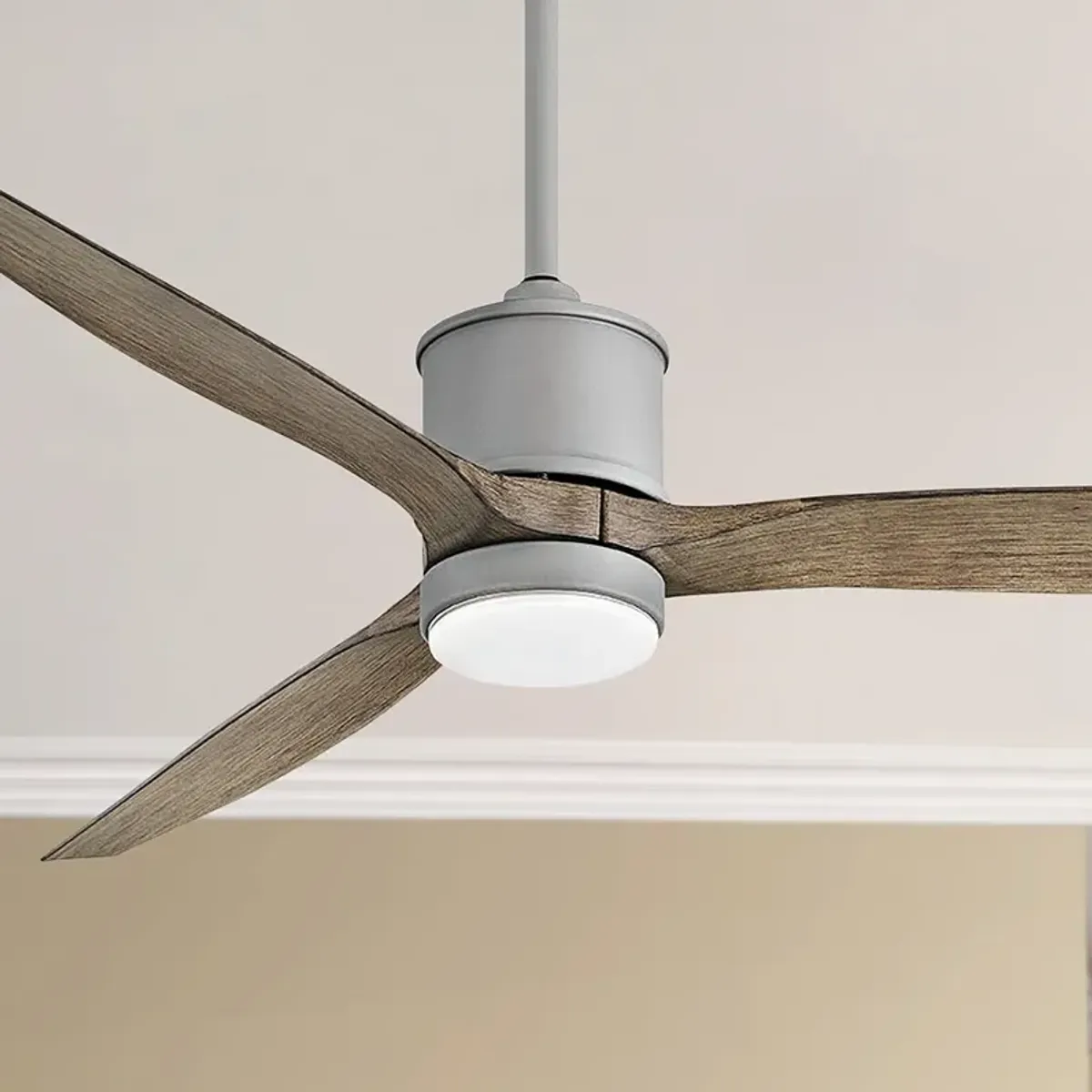 60" Hinkley Hover Graphite Wet-Rated LED Smart Ceiling Fan