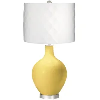 Daffodil Off-White Diamond Shade Ovo Table Lamp