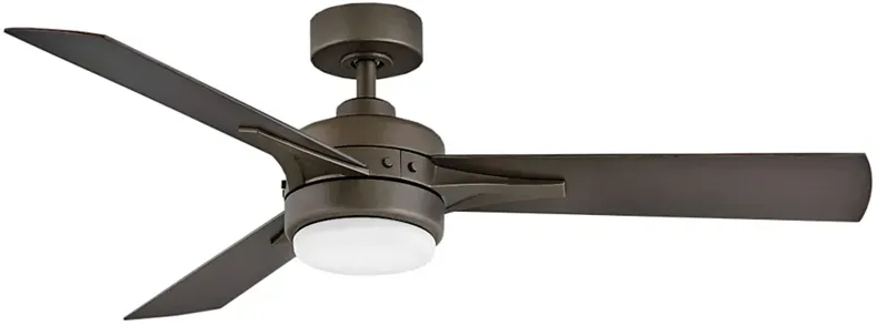 52" Hinkley Ventus LED Metallic Matte Bronze Ceiling Fan