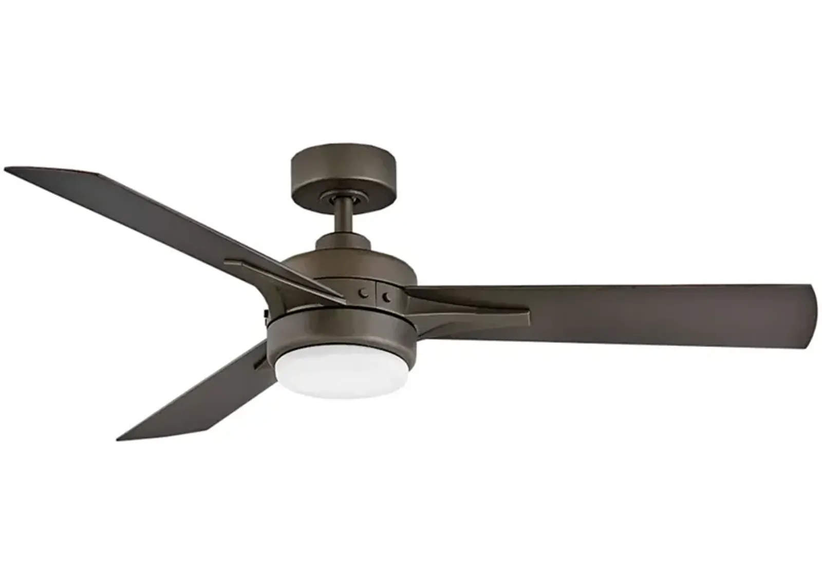 52" Hinkley Ventus LED Metallic Matte Bronze Ceiling Fan