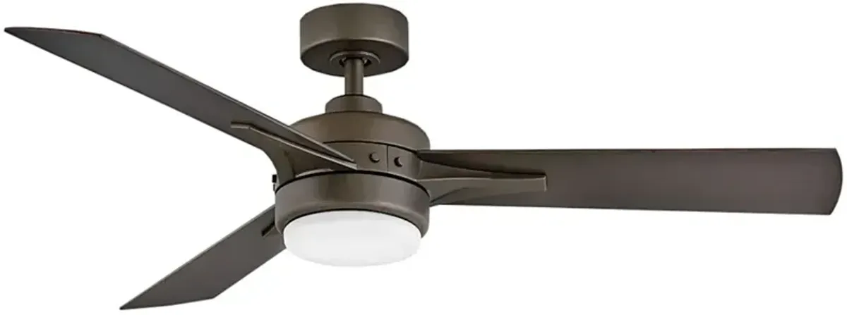 52" Hinkley Ventus Metallic Bronze LED Smart Ceiling Fan