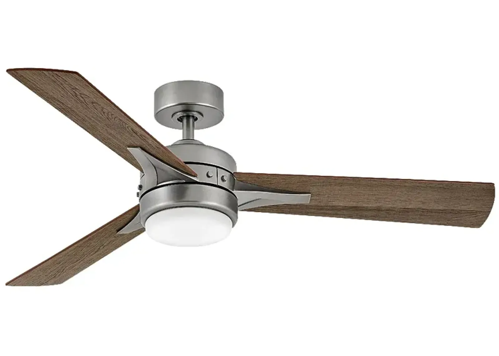 52" Hinkley Ventus Pewter LED Ceiling Fan with Remote