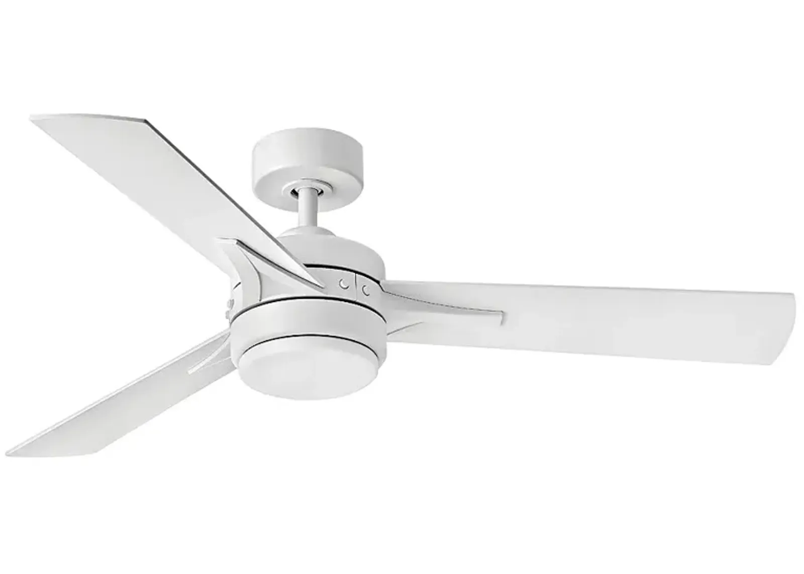 52" Hinkley Ventus Matte White LED Ceiling Fan