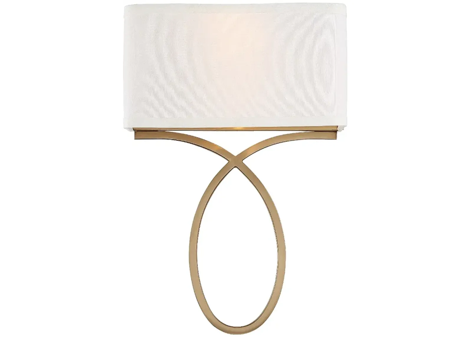 Crystorama Brinkley 15" High Vibrant Gold Wall Sconce