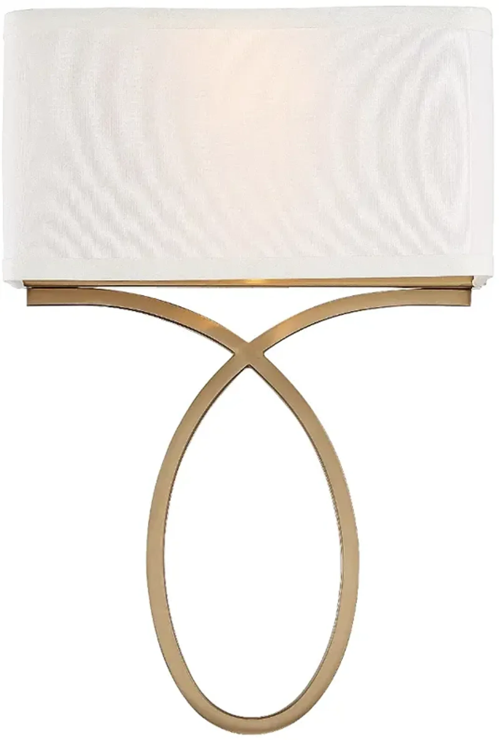 Crystorama Brinkley 15" High Vibrant Gold Wall Sconce