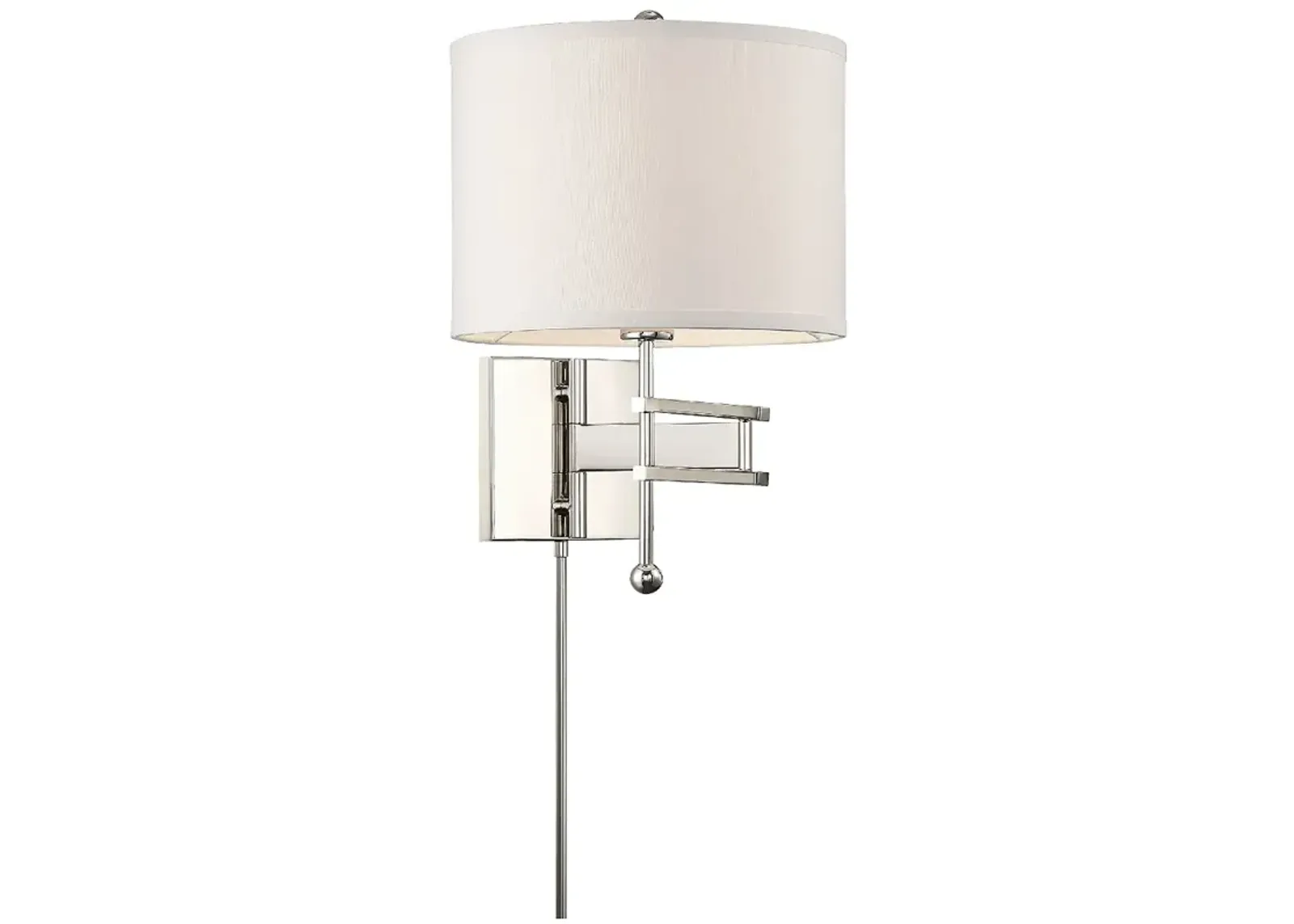 Crystorama Marshall 18" High Polished Nickel Wall Sconce