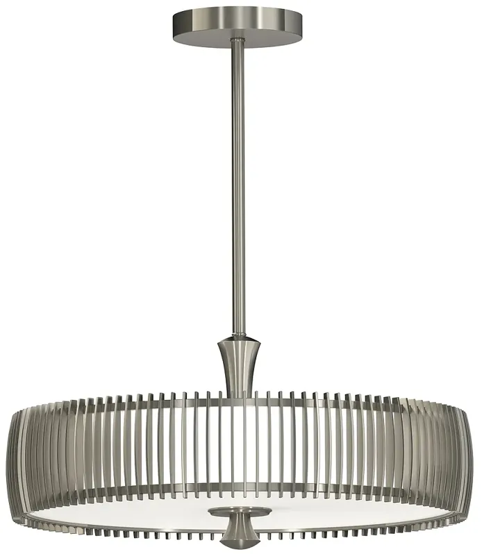 George Kovacs Night Moves 22.75-inch LED Pewter Pendant