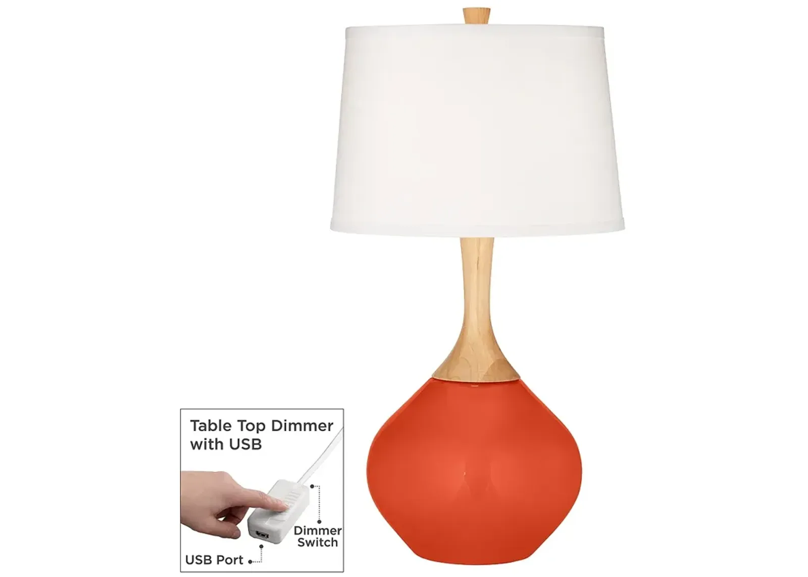 Daredevil Wexler Table Lamp with Dimmer