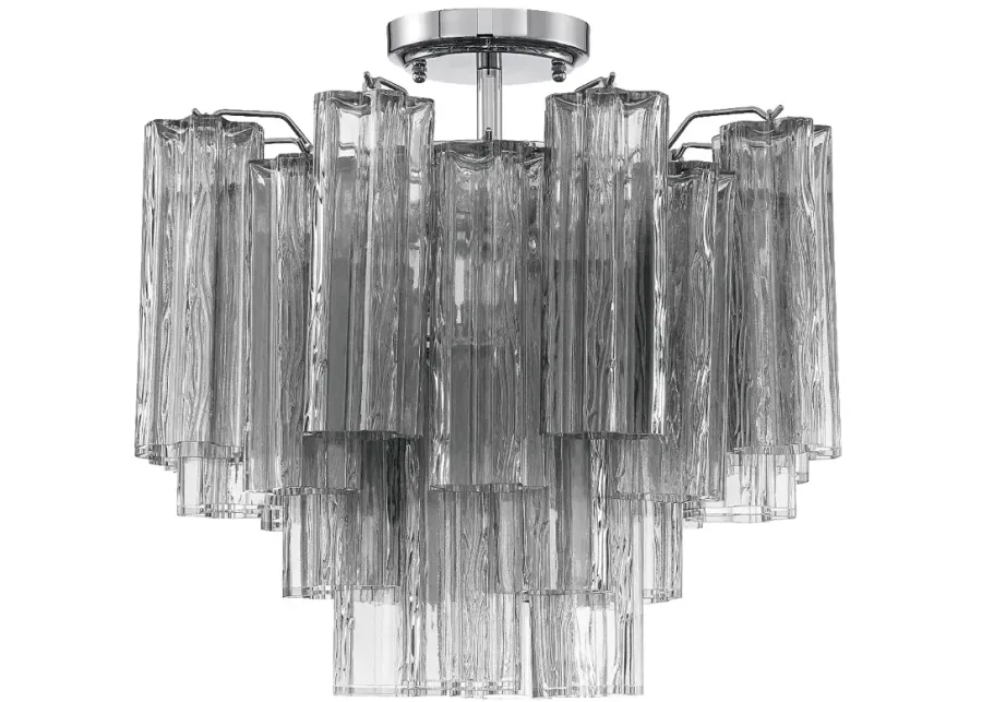 Addis 4 Light Polished Chrome Ceiling Mount