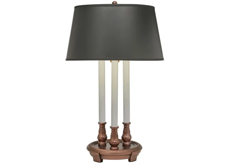 Stiffel Gordon 28" High Traditional Column Antique Old Bronze Lamp