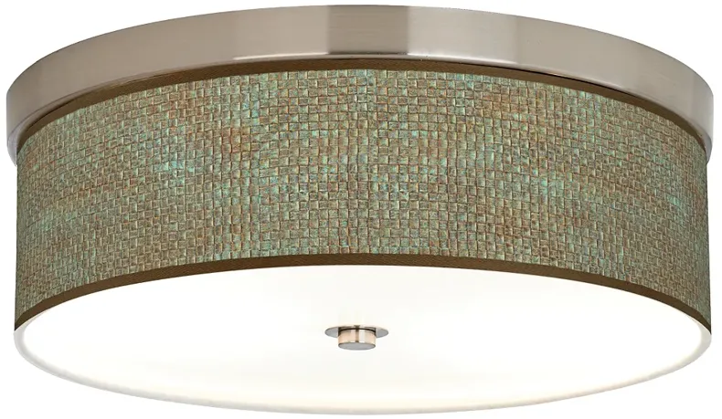 Interweave Patina Giclee Energy Efficient Ceiling Light