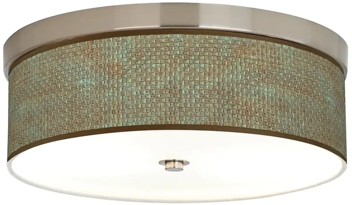 Interweave Patina Giclee Energy Efficient Ceiling Light