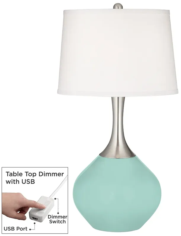 Cay Spencer Table Lamp with Dimmer