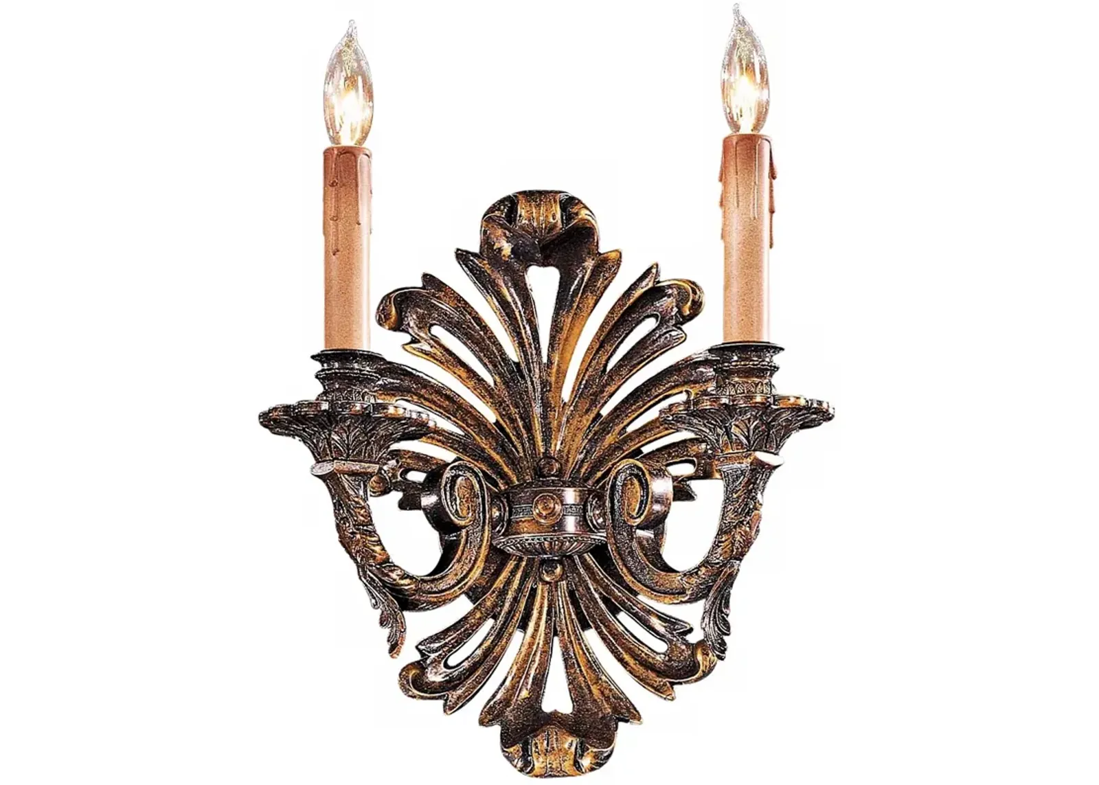 Metropolitan Collection 12 1/2" High 2-Light Wall Sconce