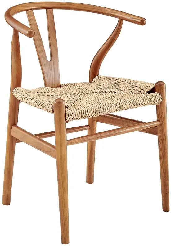 Evelina Natural Rattan Outdoor Side Chair