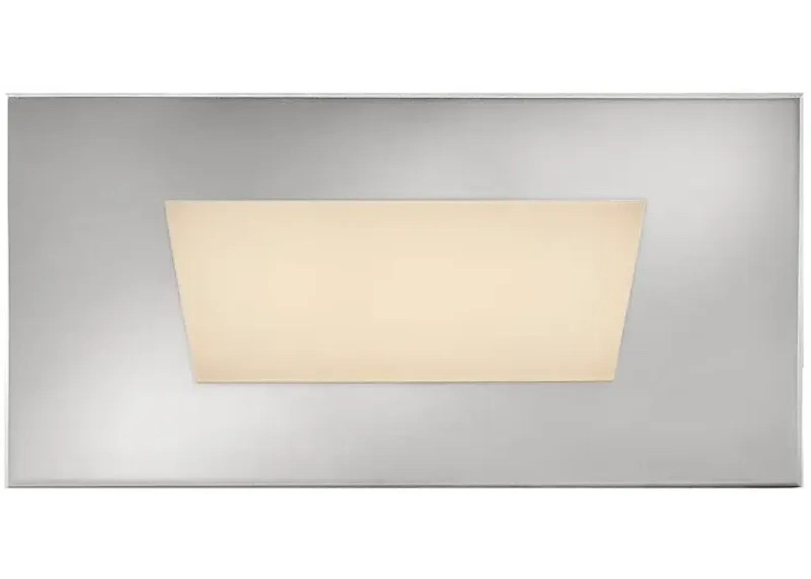 Hinkley Landscape Dash 12V LED Small Flat Brick Light 6.25" Stainless