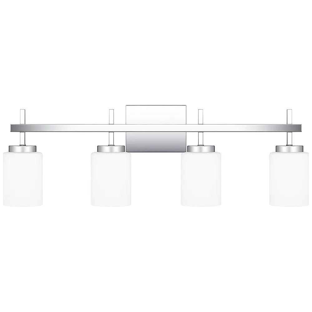 Wilburn 4-Light Integrated LED Polished Chrome Vanity Light