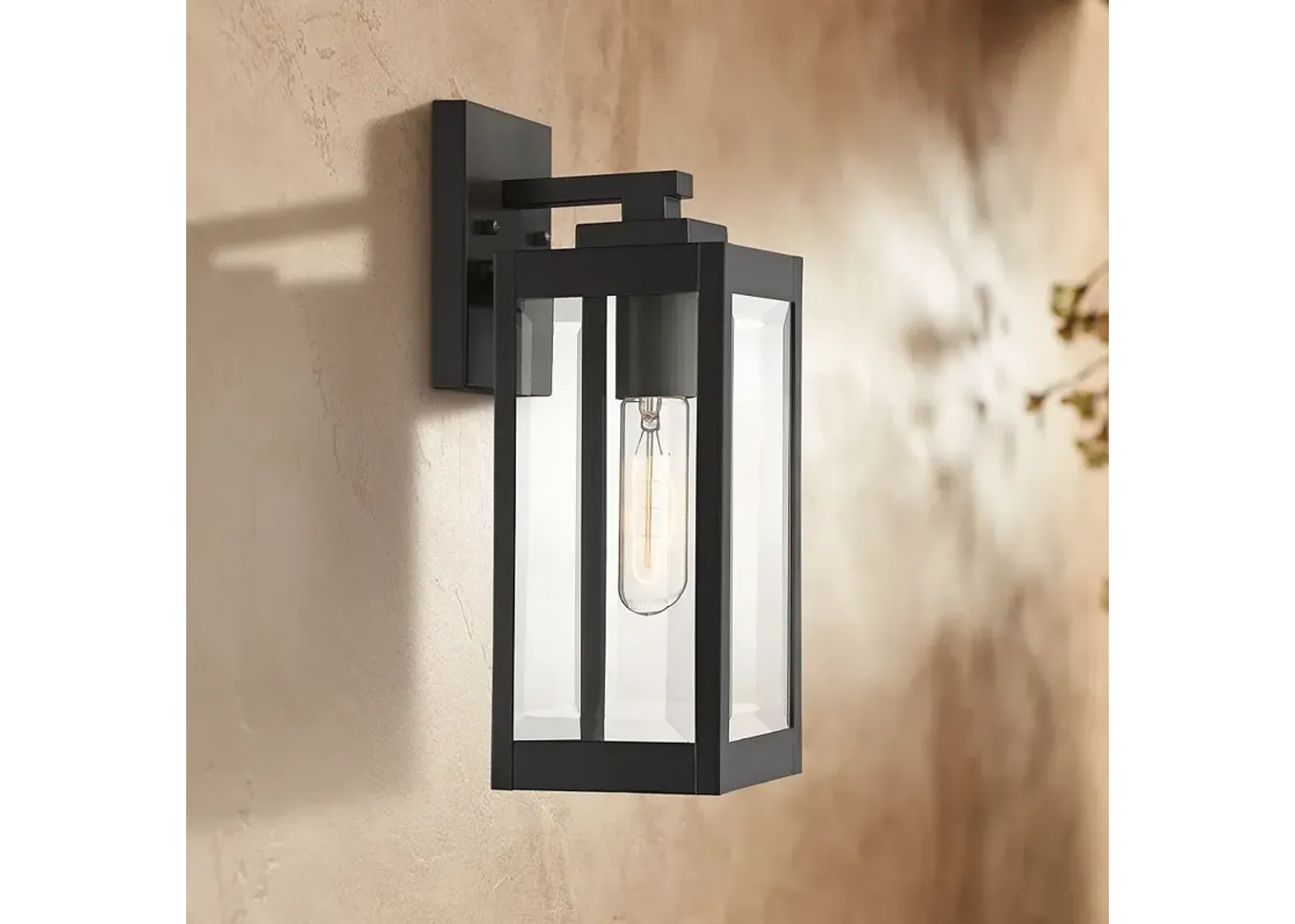 Quoizel Westover 14 1/4" High Bronze Outdoor Wall Light