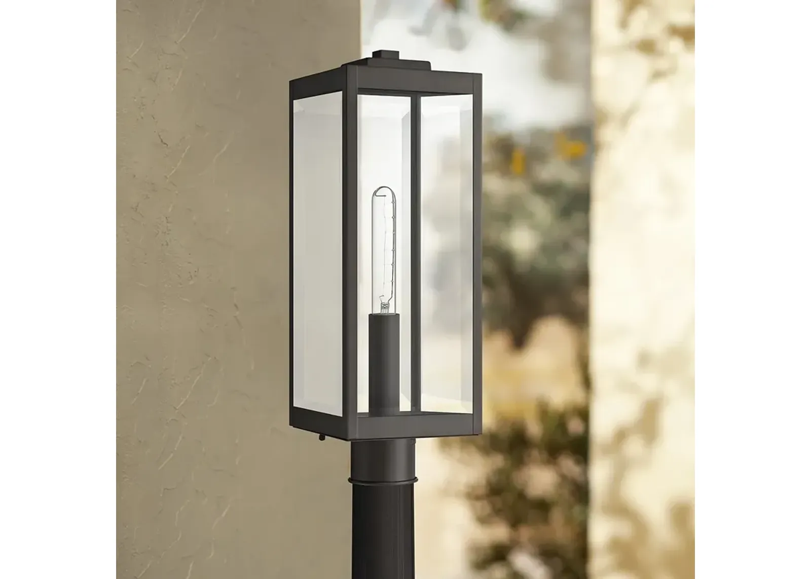 Quoizel Westover 20 1/2" High Bronze Outdoor Post Light