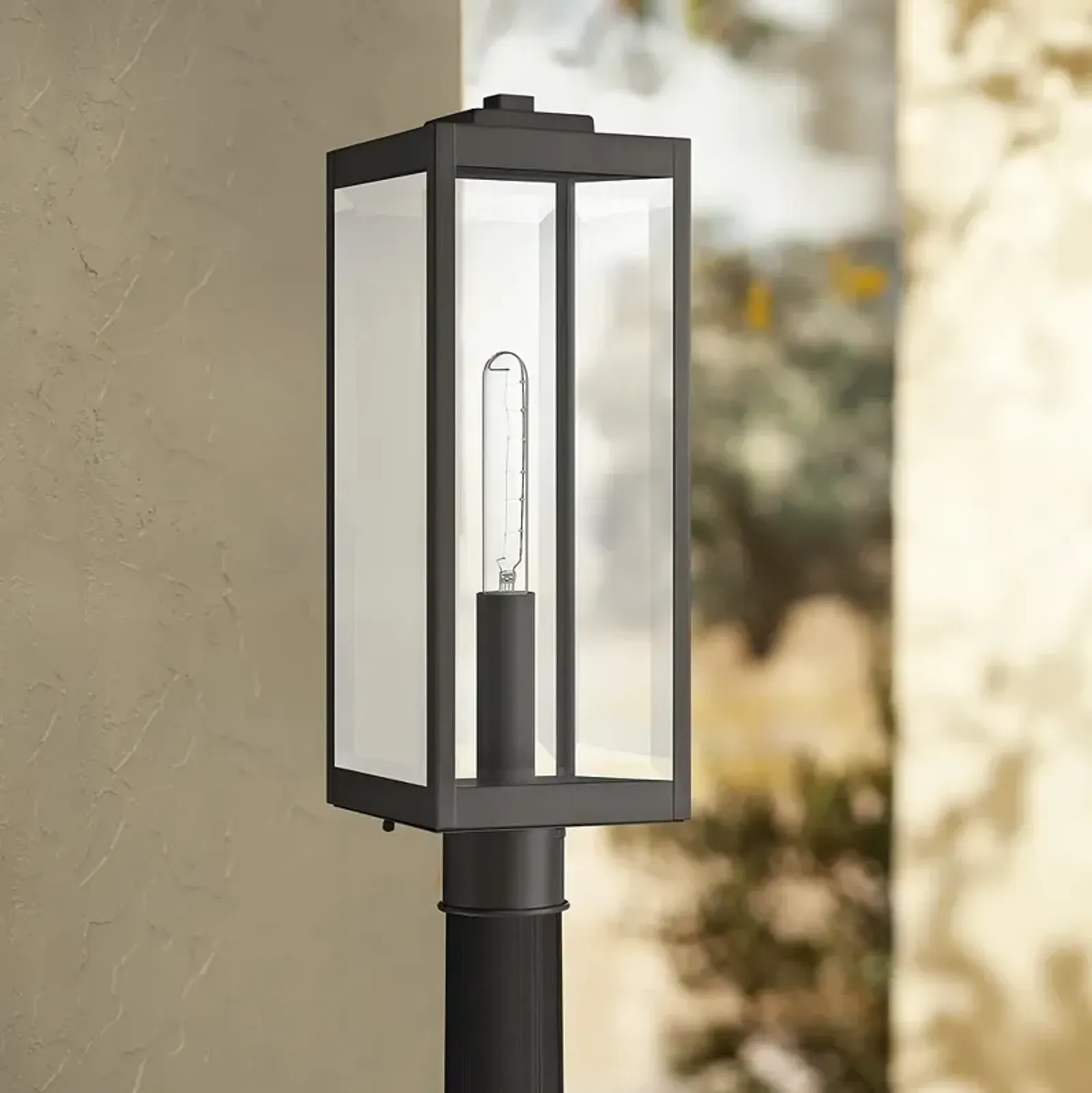 Quoizel Westover 20 1/2" High Bronze Outdoor Post Light