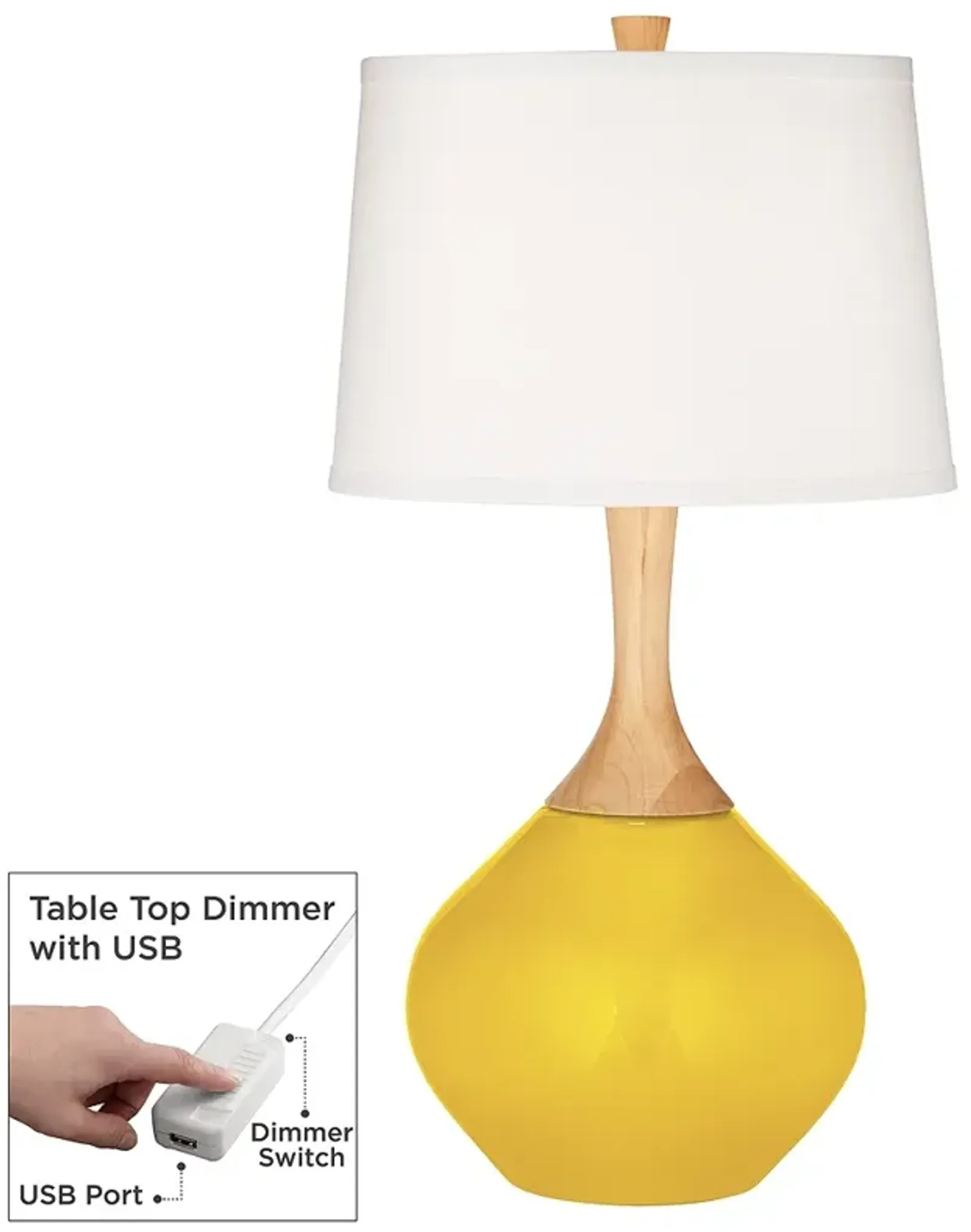 Citrus Wexler Table Lamp with Dimmer