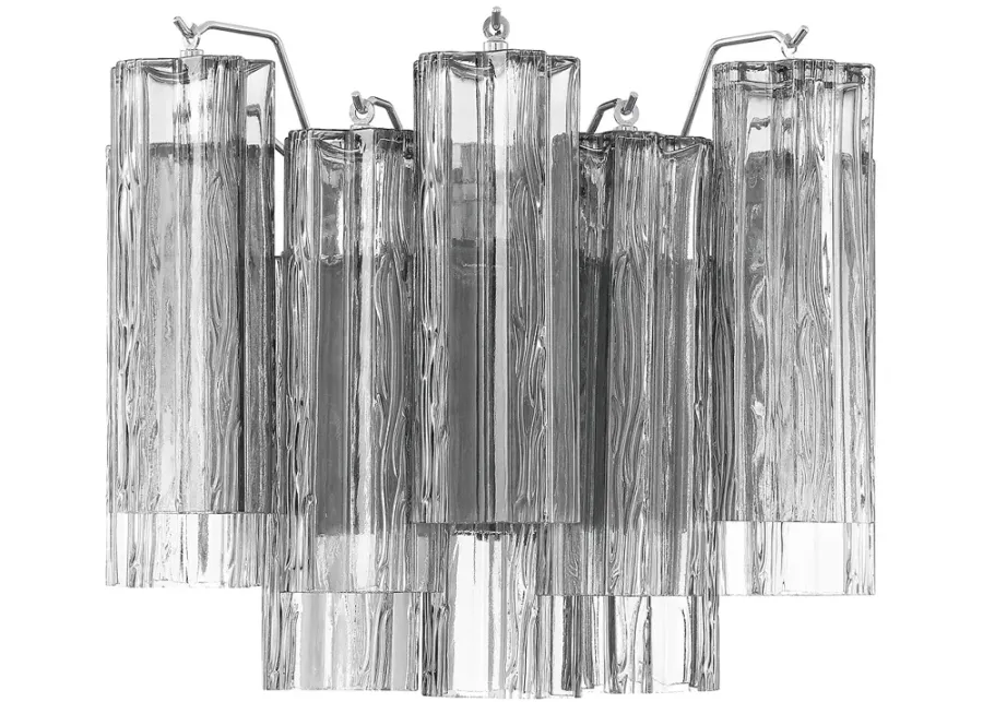 Addis 2 Light Polished Chrome Wall Mount