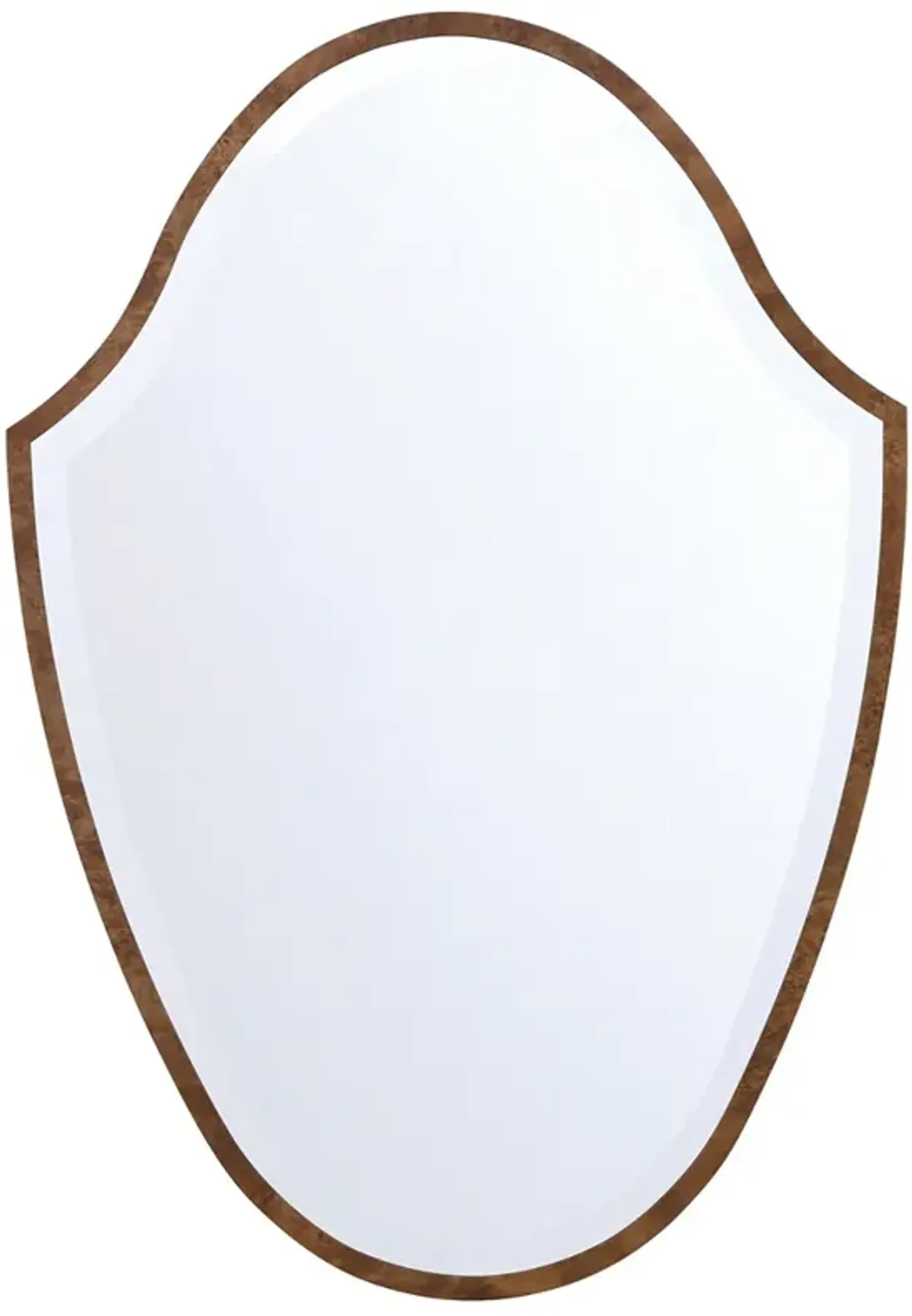 Lindee 28'' Wood Veneer Mirror