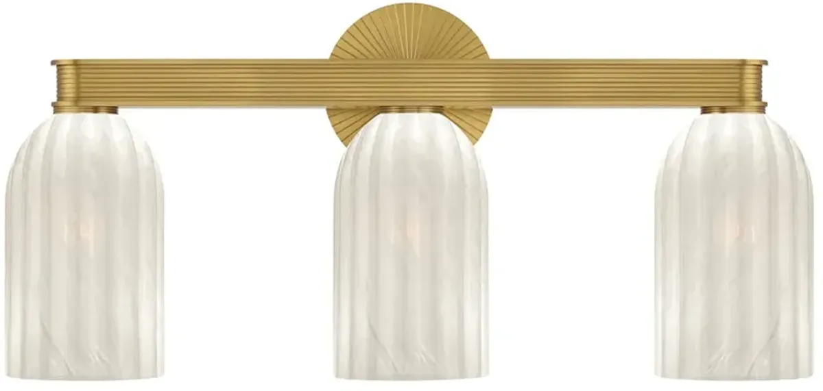 Lotus 22.75'' Luxe Gold Bathroom Vanity