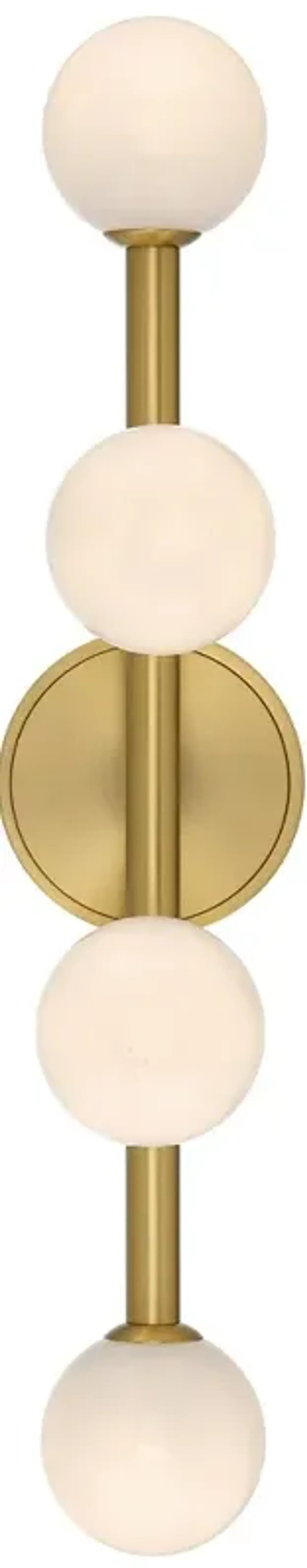 Terrell 24'' LED Luxe Gold Bathroom Vanity