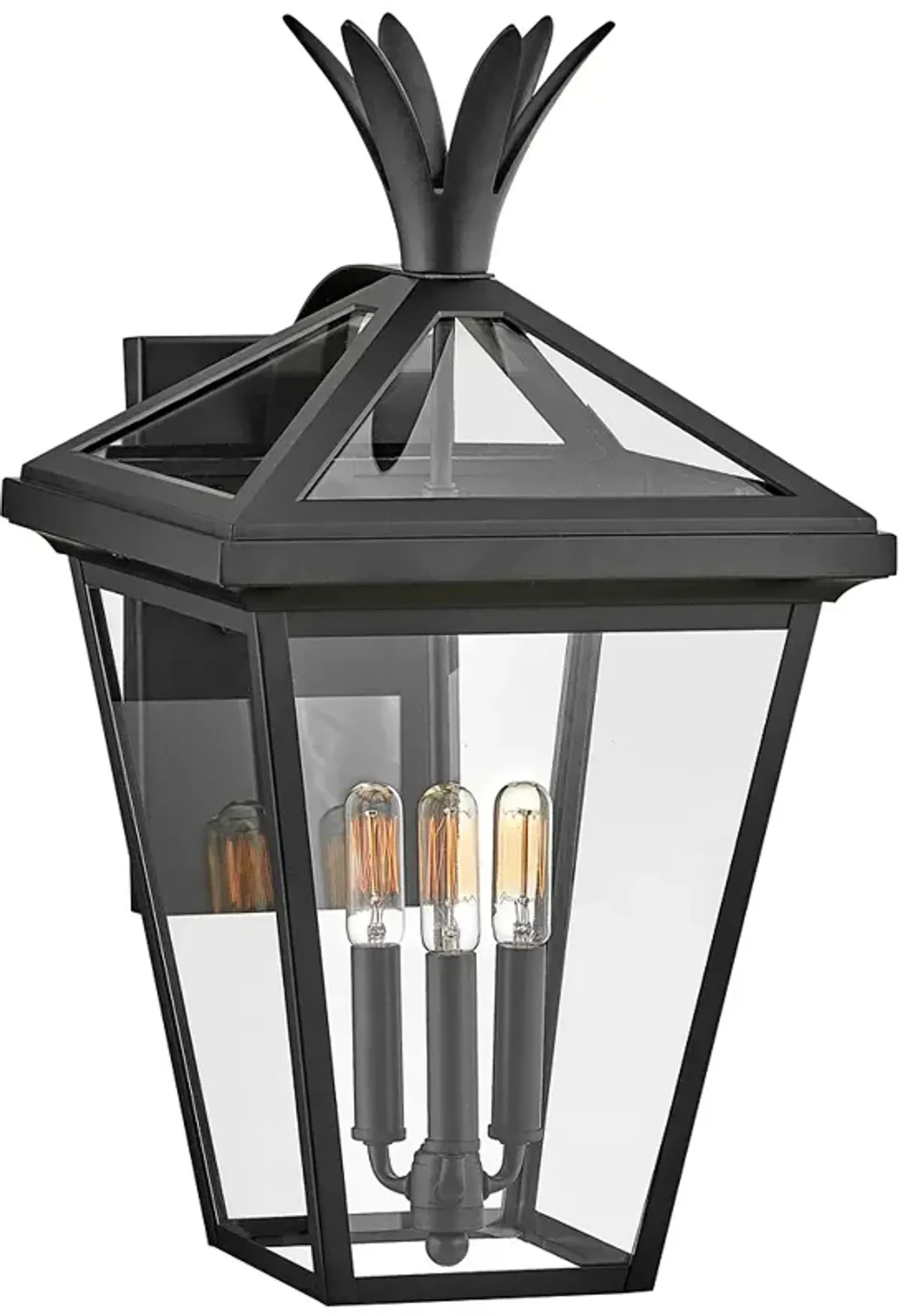 Hinkley Palma 21 1/2" High Black 3-Light Outdoor Wall Light