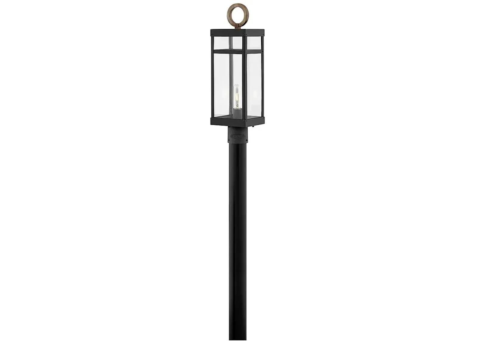 Hinkley Porter 22 3/4" High Black LED Outdoor Post Light