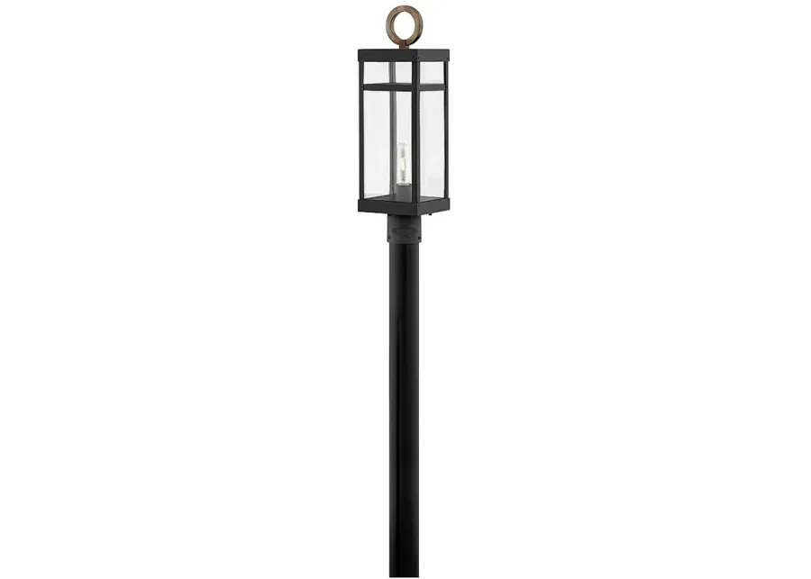 Hinkley Porter 22 3/4" High Black LED Outdoor Post Light