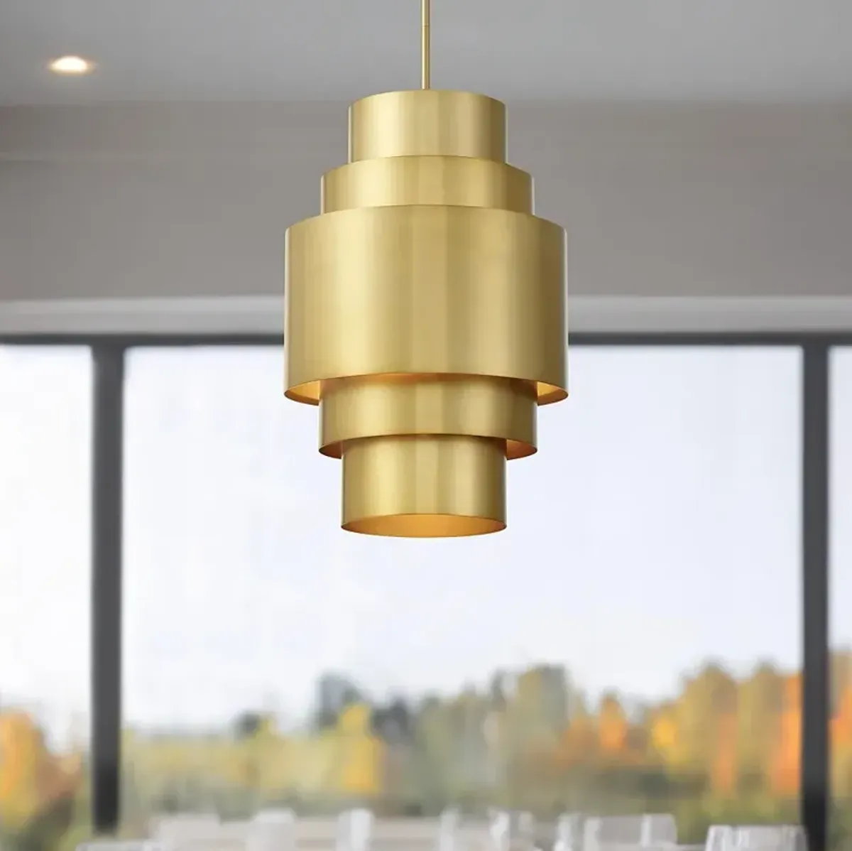 SPYGLASS TERRACE - 3 LIGHT PENDANT