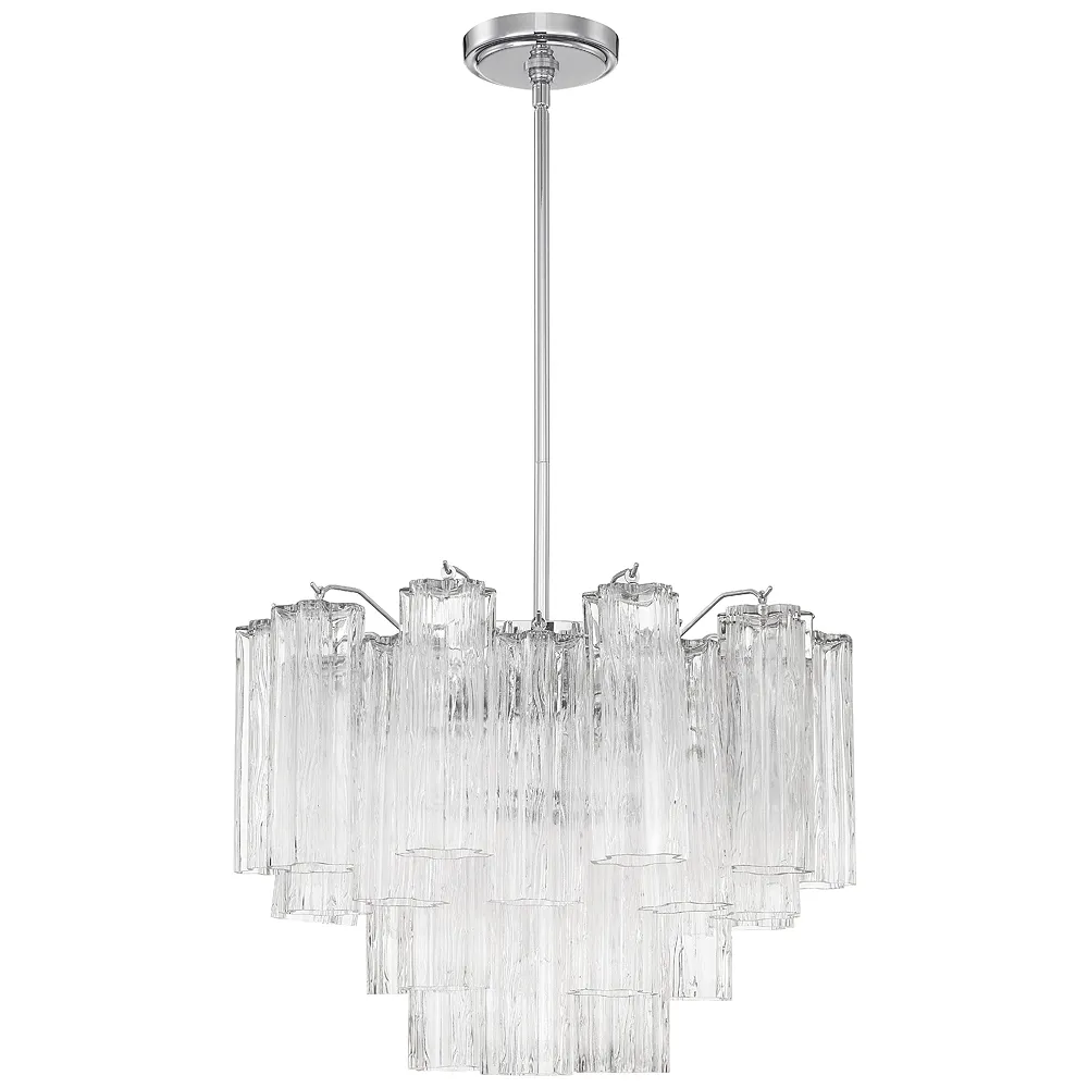 Addis 6 Light Polished Chrome Chandelier