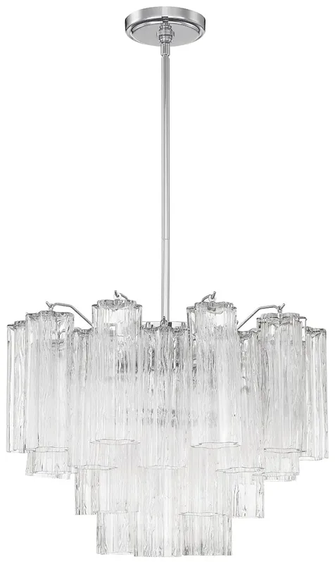 Addis 6 Light Polished Chrome Chandelier