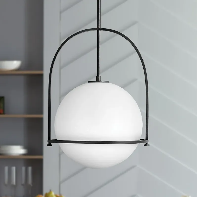 Hinkley Somerset 15 1/2" Wide Black Pendant Light