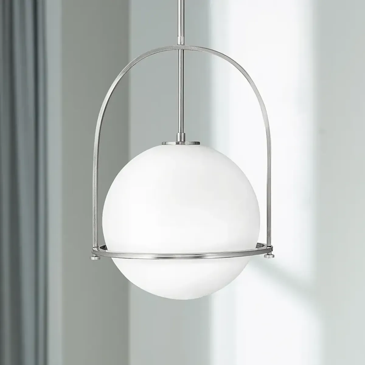 Hinkley Somerset 15 1/2" Wide Brushed Nickel Pendant Light