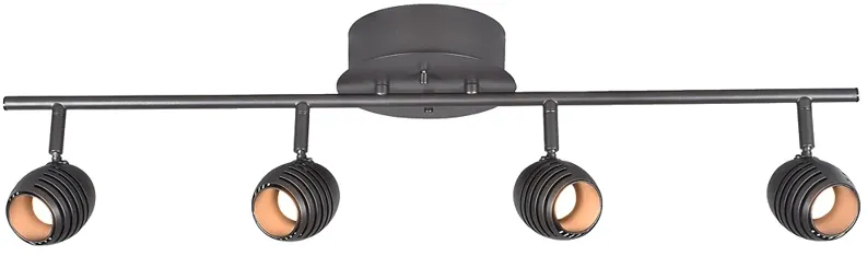 Pro Track Zephyr 4-Light Bronze LED Track Fixture