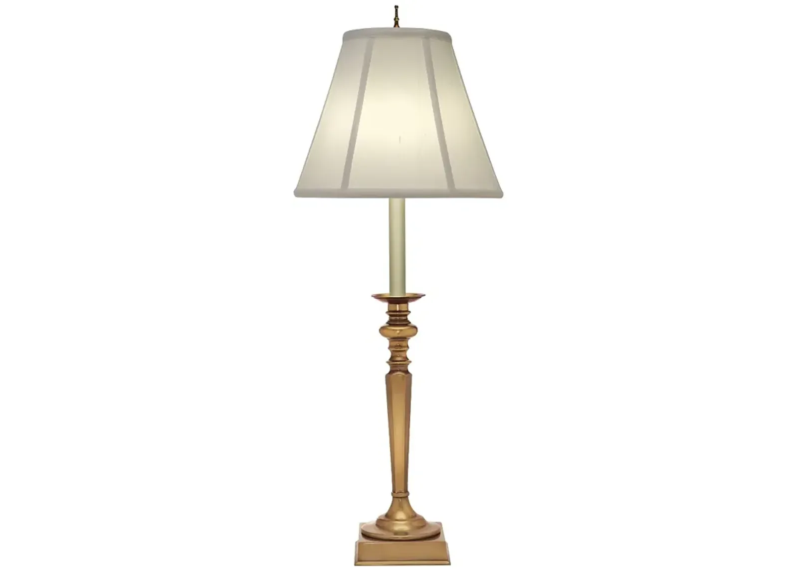 Stiffel Clayborne 31" High Antique Brass Traditional Buffet Table Lamp