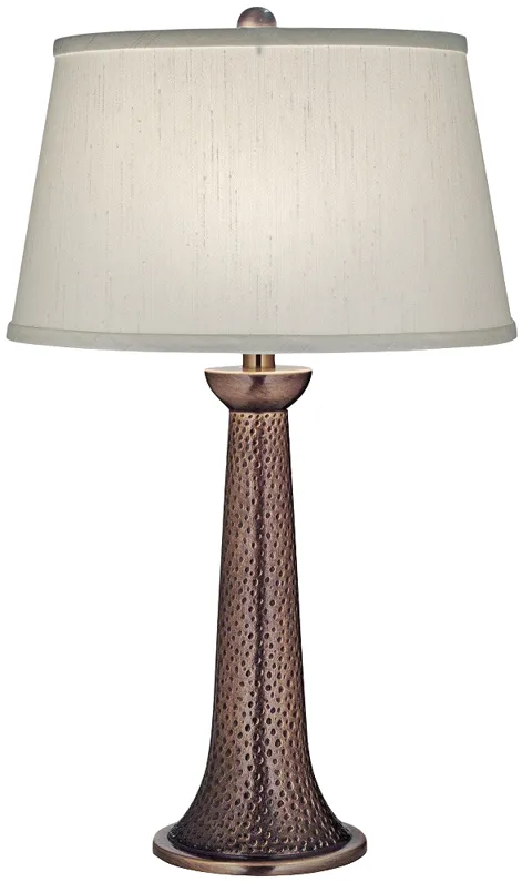 Stiffel Nanaimo 26" Antique Copper Metal Table Lamp