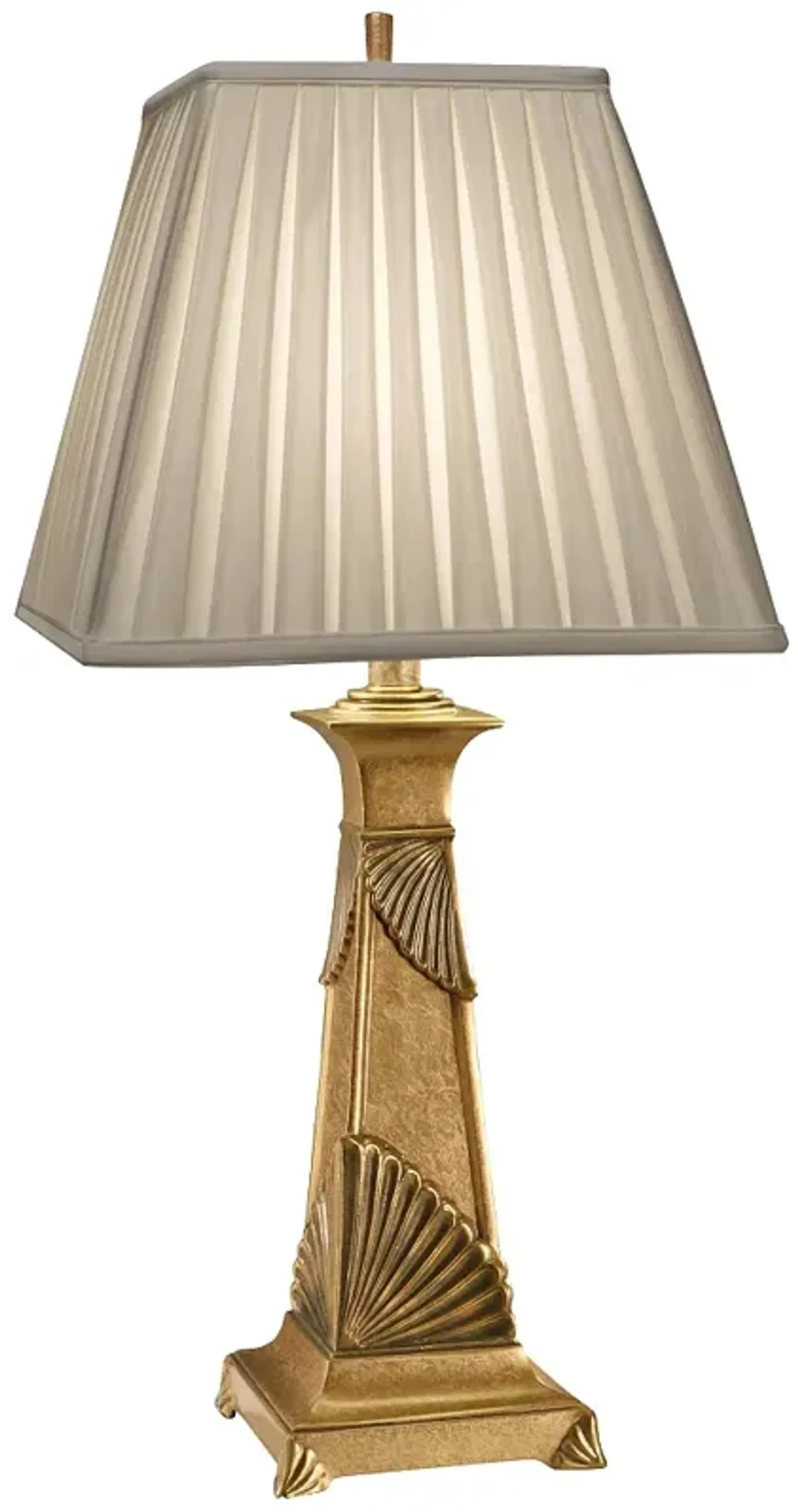 Stiffel Le Roux 30" Traditional Metal French Gold Table Lamp