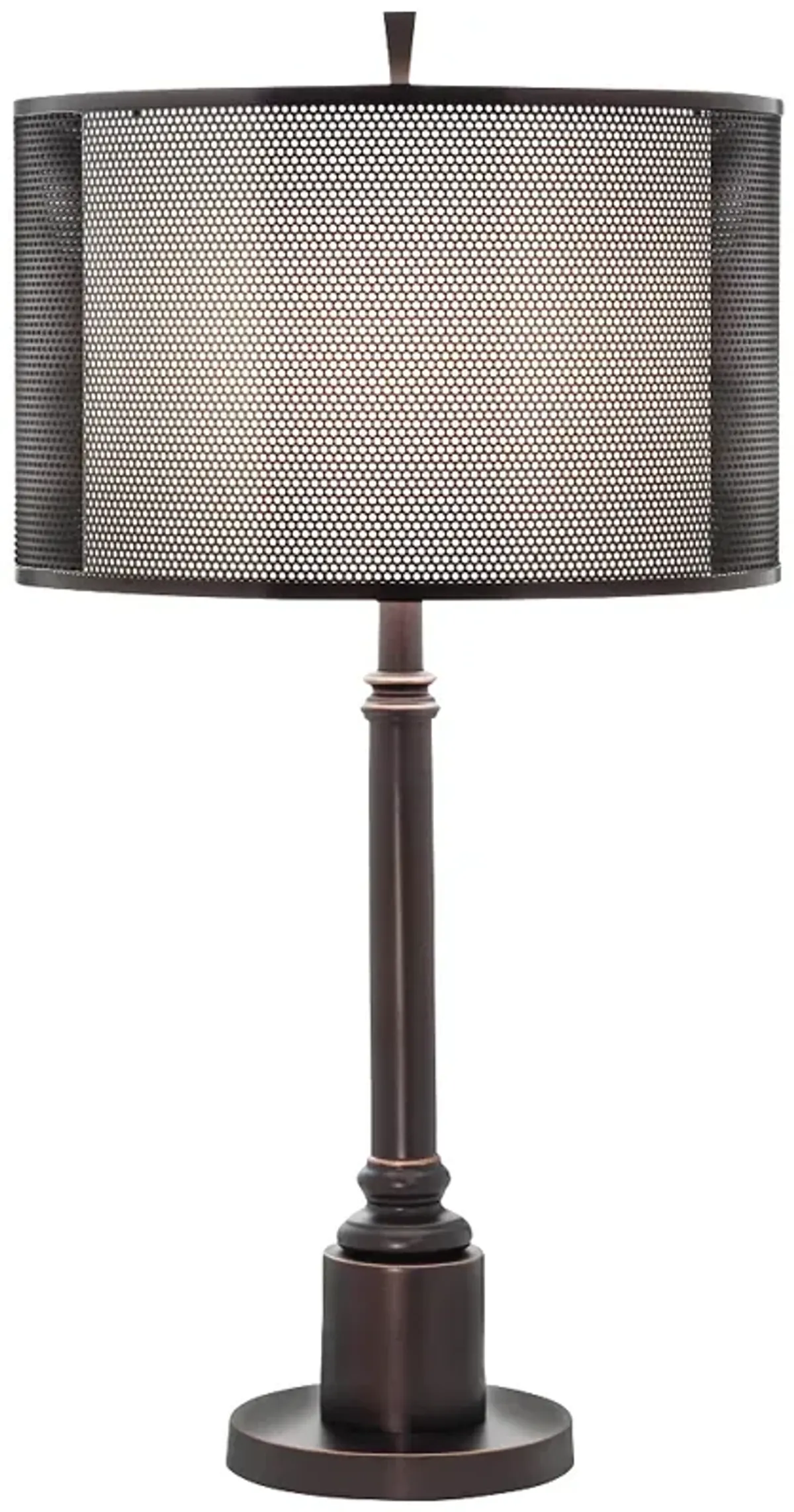 Stiffel Shenandoah 30" Oxidized Bronze Metal Table Lamp