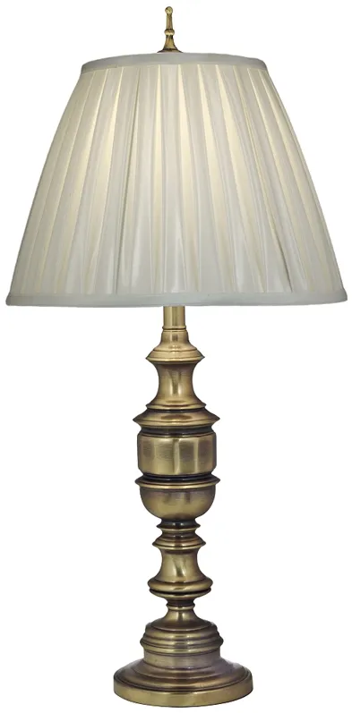 Stiffel Morgenthal Antique Brass Metal Table Lamp