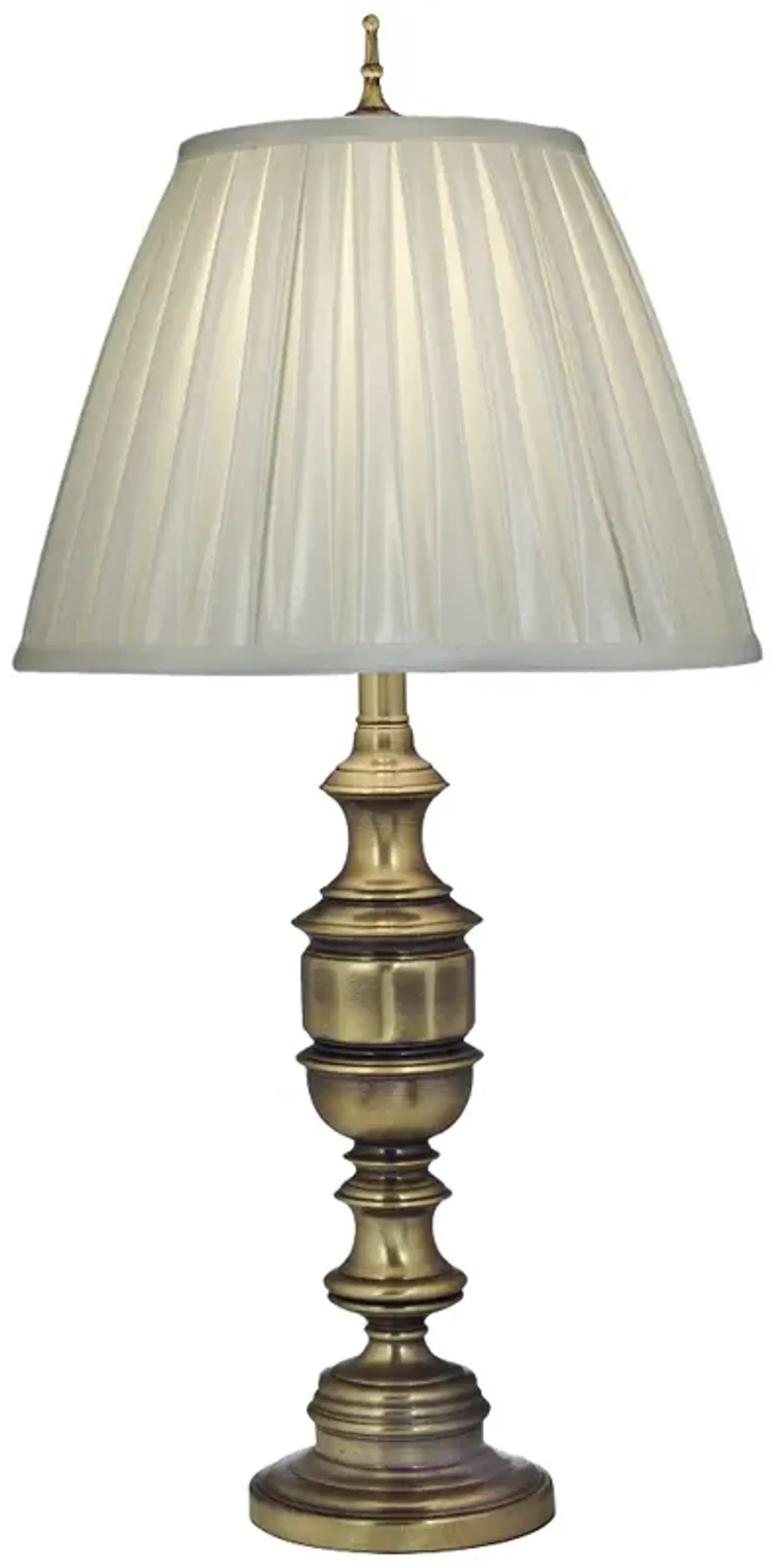 Stiffel Morgenthal 31" High Traditional Antique Brass Metal Table Lamp