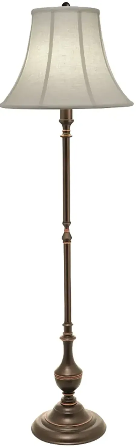 Stiffel Singer 61" Oxidized Bronze Metal Traditional Floor Lamp