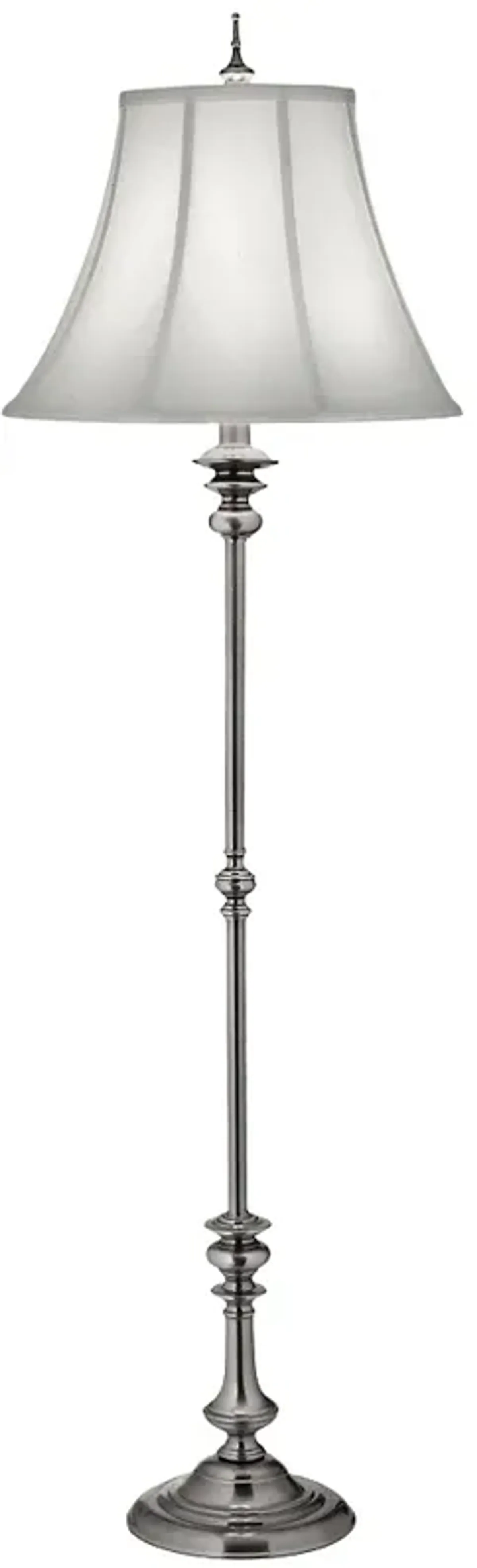 Stiffel Prentiss 65" High Traditional Antique Brass Metal Floor Lamp